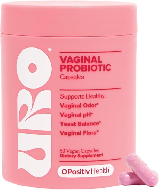 O Positiv URO Vaginal Probiotics 60 Count