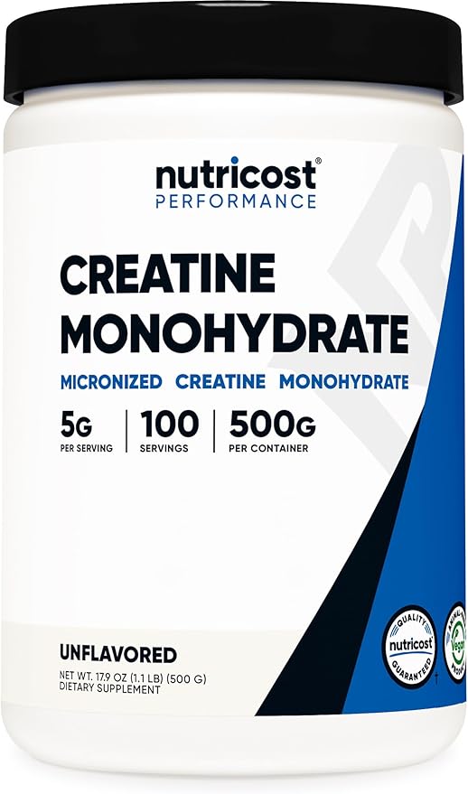 Nutricost Creatine Monohydrate Micronized Powder 500g