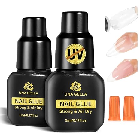 UNA GELLA Super Nail Glue 5ML 2pcs