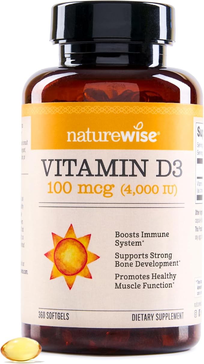 NatureWise Vitamin D3 4000iu 360 Count