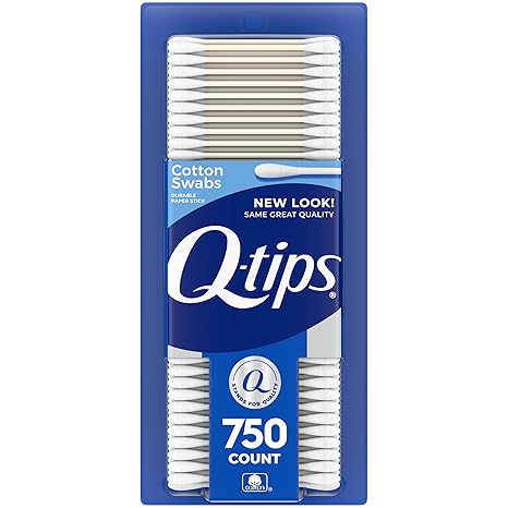 Q-tips Cotton Swabs 750 Count