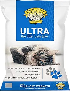 Dr. Elsey's Ultra Unscented Clumping Clay Cat Litter 40lb