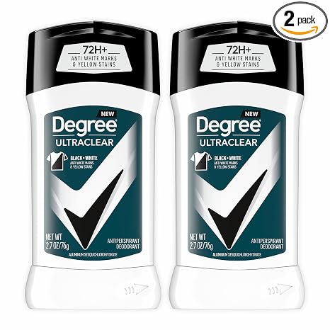 Degree Men UltraClear Black White Antiperspirant 2 Count