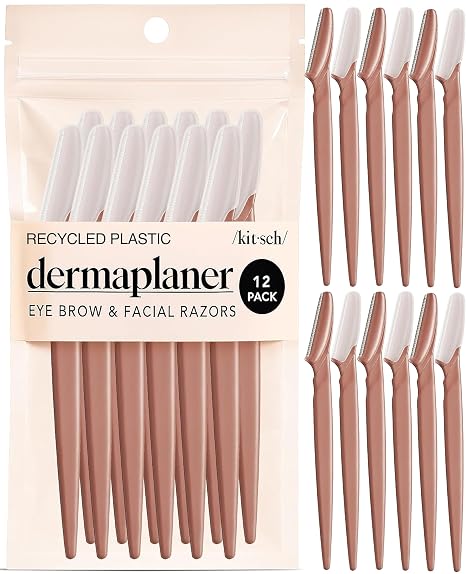 Kitsch Dermaplane Razor 12 pcs Terracotta