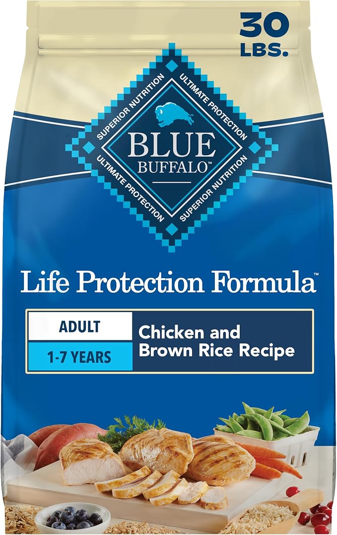 Blue Buffalo Life Protection Chicken Brown Rice Dog Food 30lb