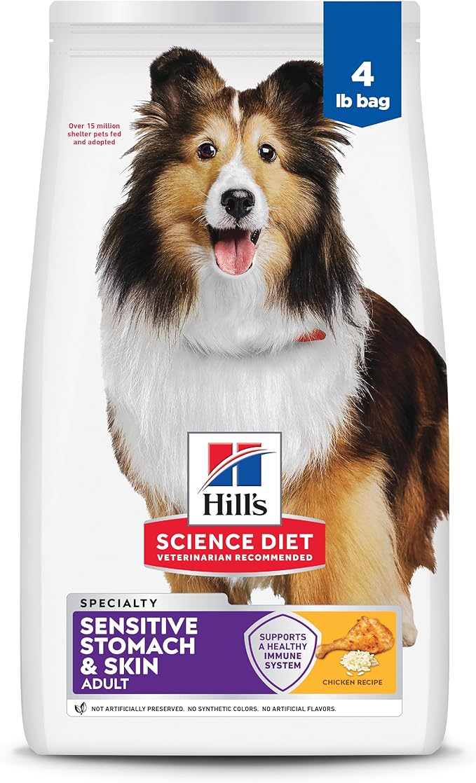 Hill's Science Diet Sensitive Stomach Skin Dog Food 4lb