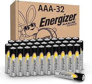 Energizer Alkaline Power AAA Batteries 32 Count