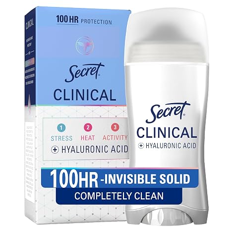 Secret Clinical Strength Invisible Solid Antiperspirant 2.6oz