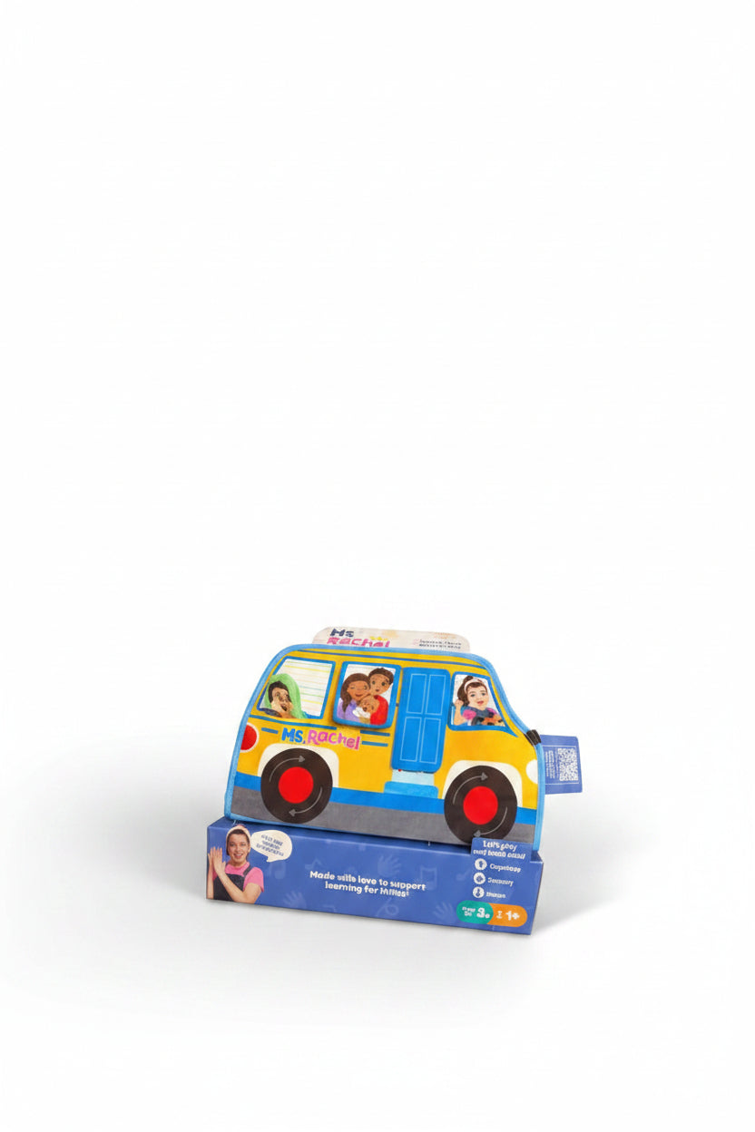 Ms. Rachel School Bus Puzzle Book – Kids Learning Toy