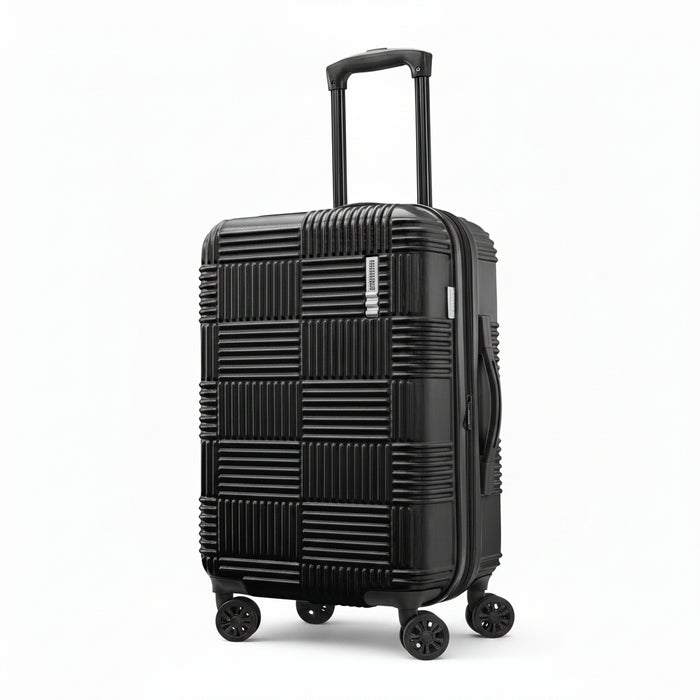American Tourister Black Luggage side view