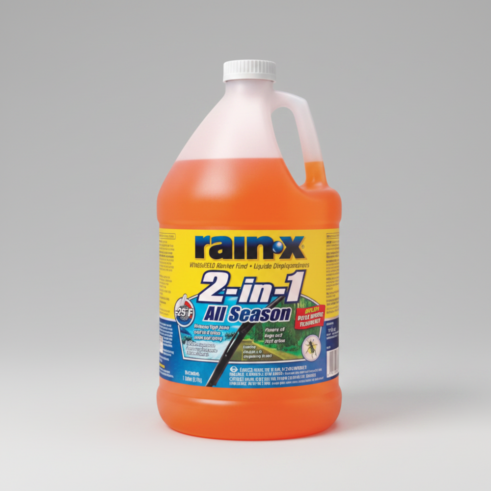 Rain-X 2-in-1 All Season Windshield Washer Fluid 128 Fl Oz
