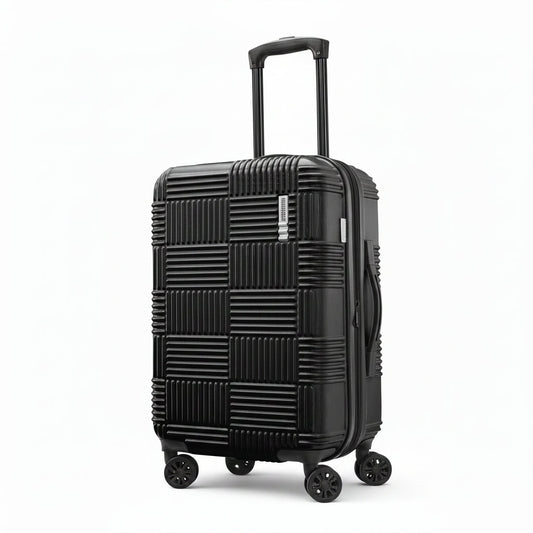 American Tourister hardside carry-on luggage in black