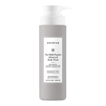 Naturium The Multi-Vitamin Daily Nutrients Body Wash, Hydrating Cleanser, 16.9 oz