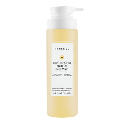 Naturium The Multi-Vitamin Daily Nutrients Body Wash, Hydrating Cleanser, 16.9 oz