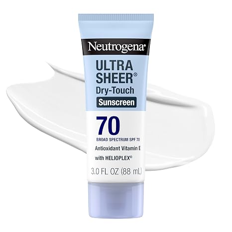 Neutrogena Ultra Sheer Dry Touch Sunscreen SPF 70 3oz