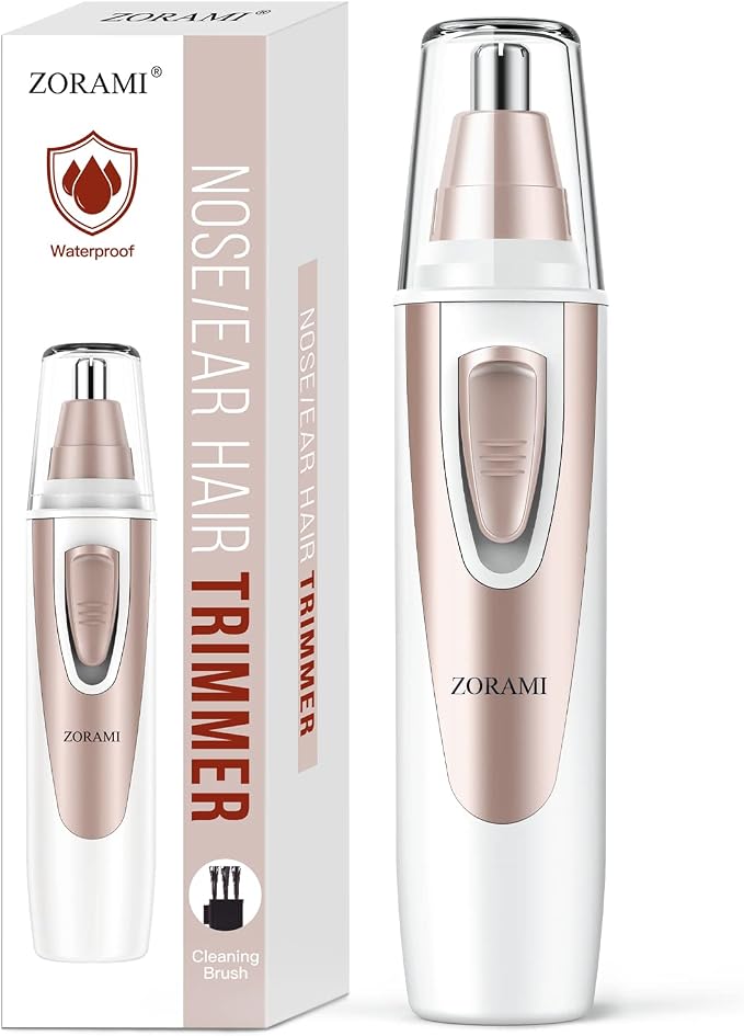 ZORAMI Ear and Nose Hair Trimmer Pink