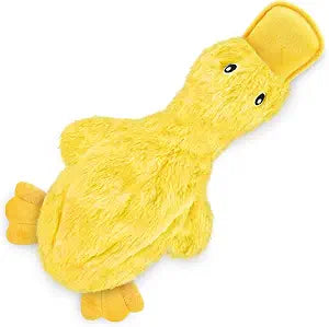 Best Pet Supplies Crinkle Duck Squeaky Dog Toy Large