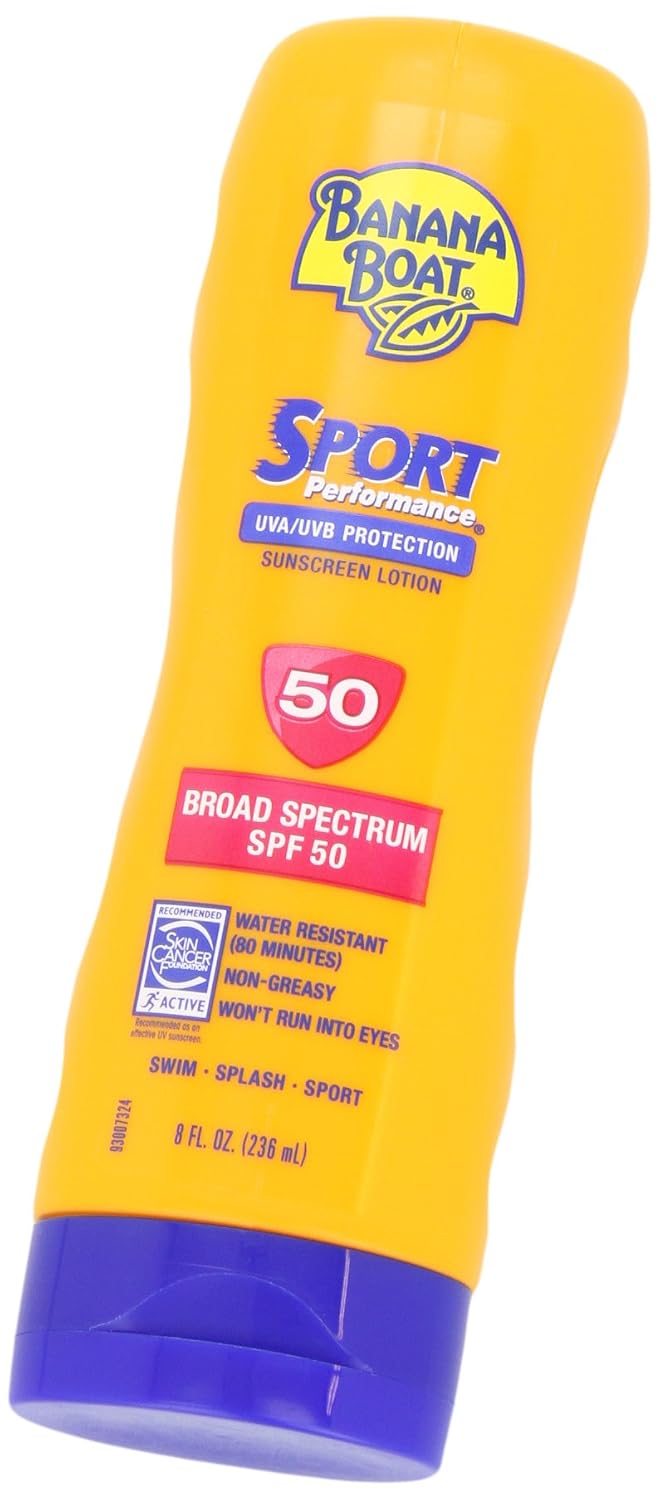 Banana Boat Sport Ultra Sunscreen Lotion SPF 30, Travel Size 3oz Twin Pack, Sweat & Water Resistant Sunblock for Active Lifestyle(Pack of 2)