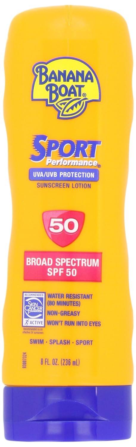 Banana Boat Sport Ultra Sunscreen Lotion SPF 30, Travel Size 3oz Twin Pack, Sweat & Water Resistant Sunblock for Active Lifestyle(Pack of 2)