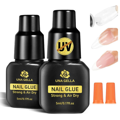 UNA GELLA Short Almond Nail Tips: 504PCS Short Fake Nails Soft Press On Gel Nail Tips Pre Shaped Almond Shape Home Nail Extension Full Cover, 12 Sizes Acrylic Gelly Tips