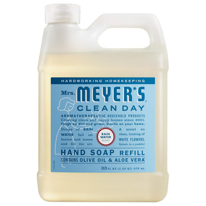 Mrs. Meyer's Clean Day, Hand Soap Refill, Lavender Scent, 33 Fl Oz