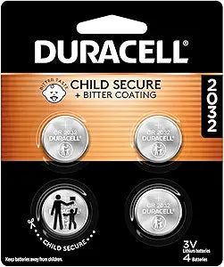 Duracell 2032 Lithium Battery 4 Count