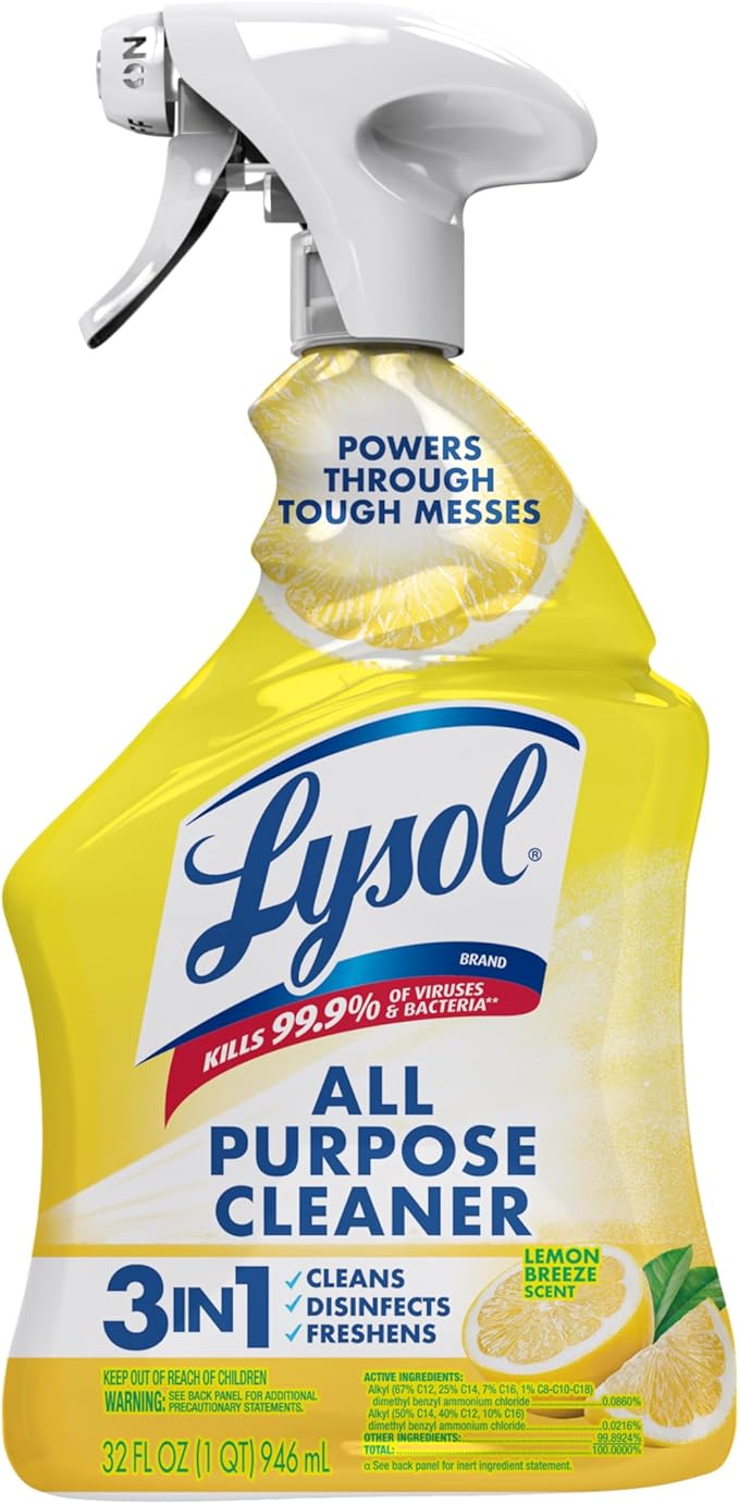 Lysol All Purpose Cleaner Spray Lemon Breeze 32oz
