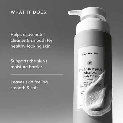 Naturium The Multi-Vitamin Daily Nutrients Body Wash, Hydrating Cleanser, 16.9 oz