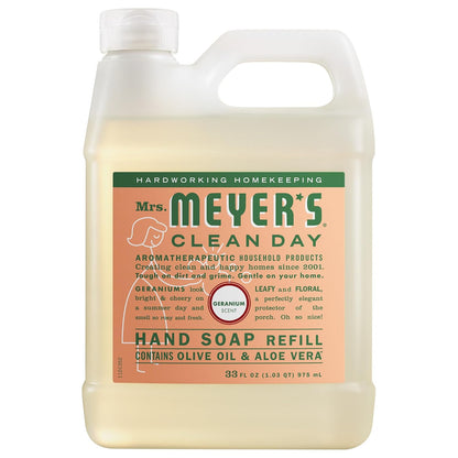 Mrs. Meyer's Clean Day, Hand Soap Refill, Lavender Scent, 33 Fl Oz
