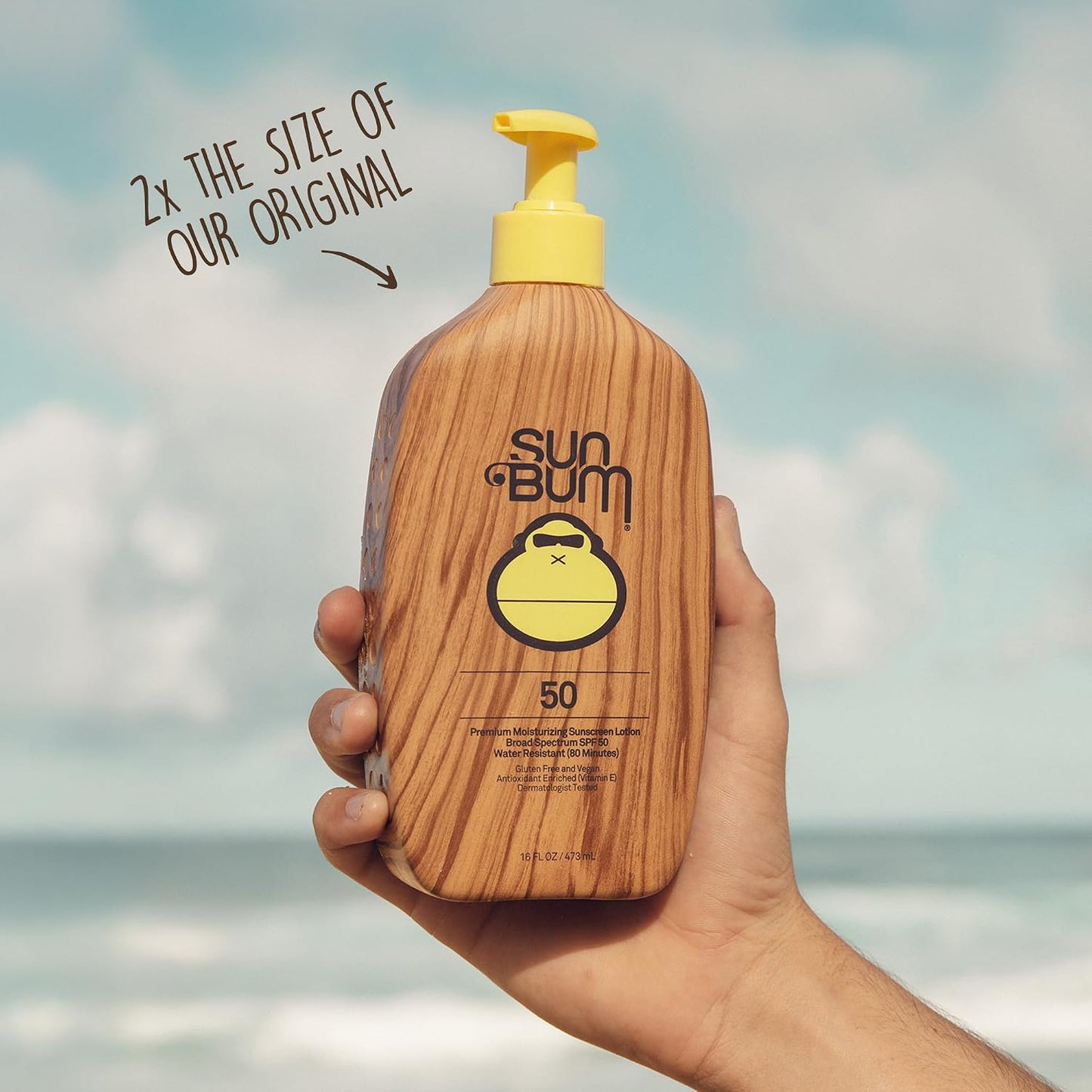 Sun Bum Original SPF 30 Face Stick Sunscreen - Water-Resistant Broad Spectrum Facial Sunscreen with Vitamin E - Hawaii 104 Act Compliant (Without Octinoxate & Oxybenzone) - Travel Friendly - 0.45 oz