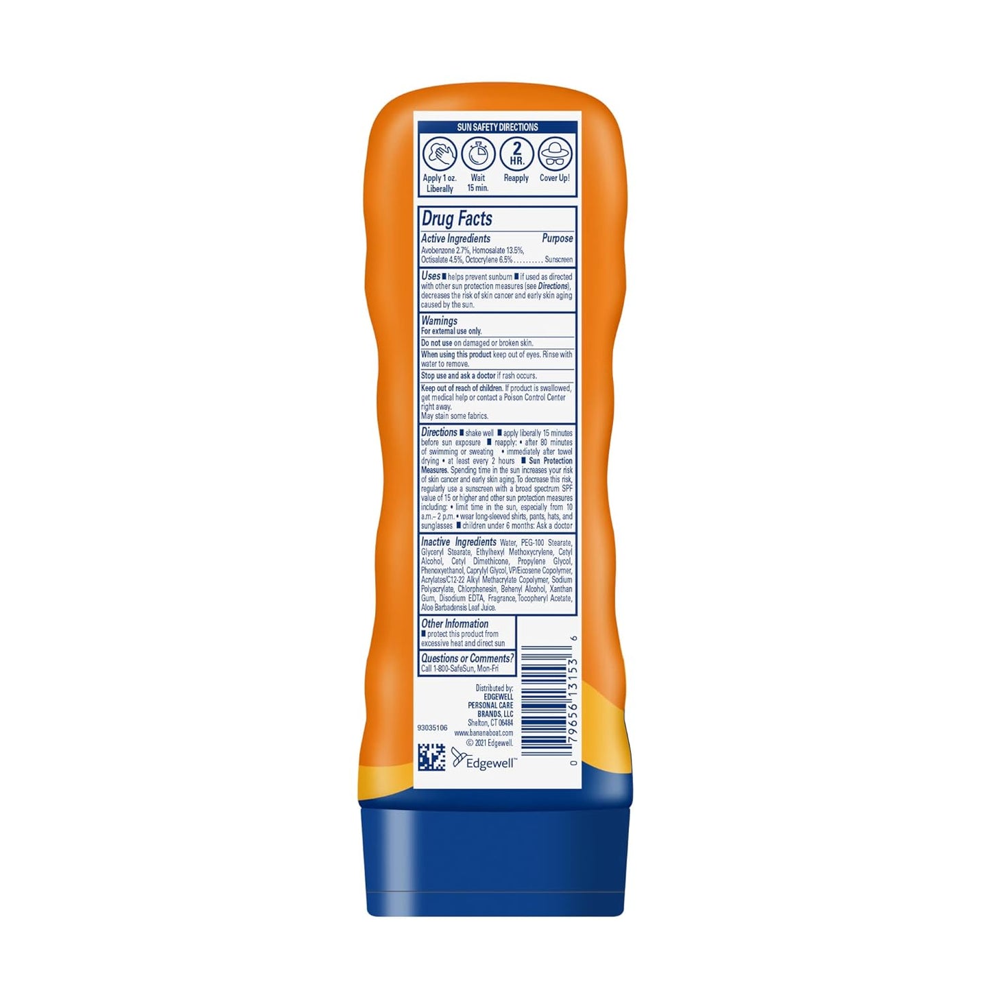 Banana Boat Sport Ultra Sunscreen Lotion SPF 30, Travel Size 3oz Twin Pack, Sweat & Water Resistant Sunblock for Active Lifestyle(Pack of 2)