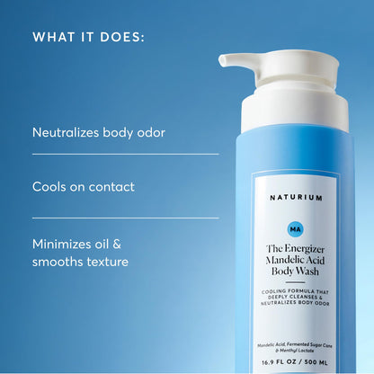 Naturium The Multi-Vitamin Daily Nutrients Body Wash, Hydrating Cleanser, 16.9 oz