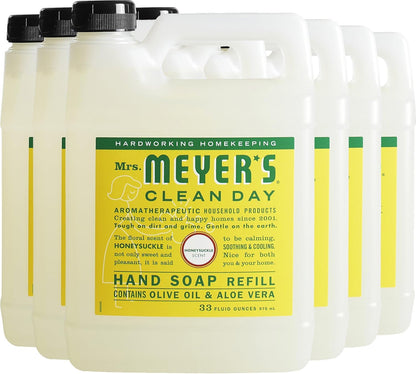 Mrs. Meyer's Clean Day, Hand Soap Refill, Lavender Scent, 33 Fl Oz