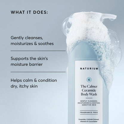 Naturium The Multi-Vitamin Daily Nutrients Body Wash, Hydrating Cleanser, 16.9 oz