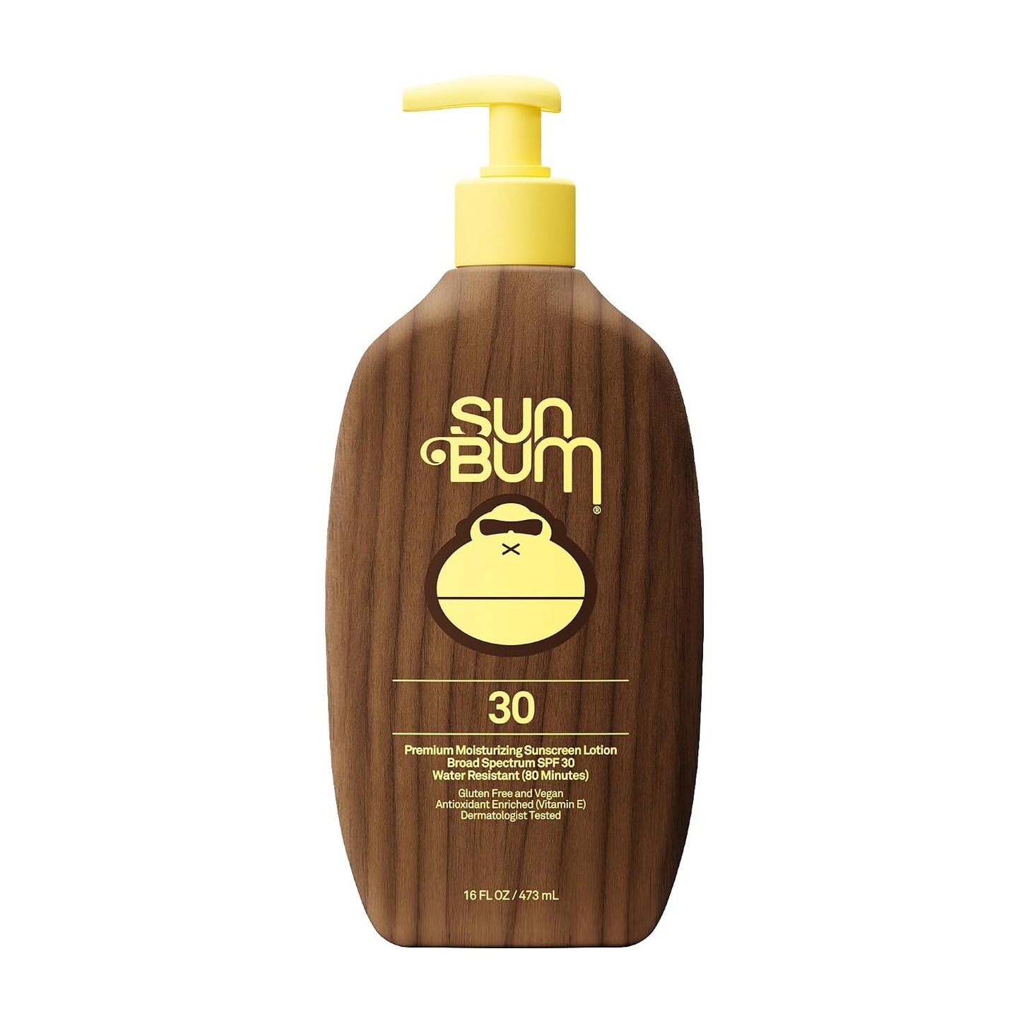 Sun Bum Original SPF 30 Face Stick Sunscreen - Water-Resistant Broad Spectrum Facial Sunscreen with Vitamin E - Hawaii 104 Act Compliant (Without Octinoxate & Oxybenzone) - Travel Friendly - 0.45 oz
