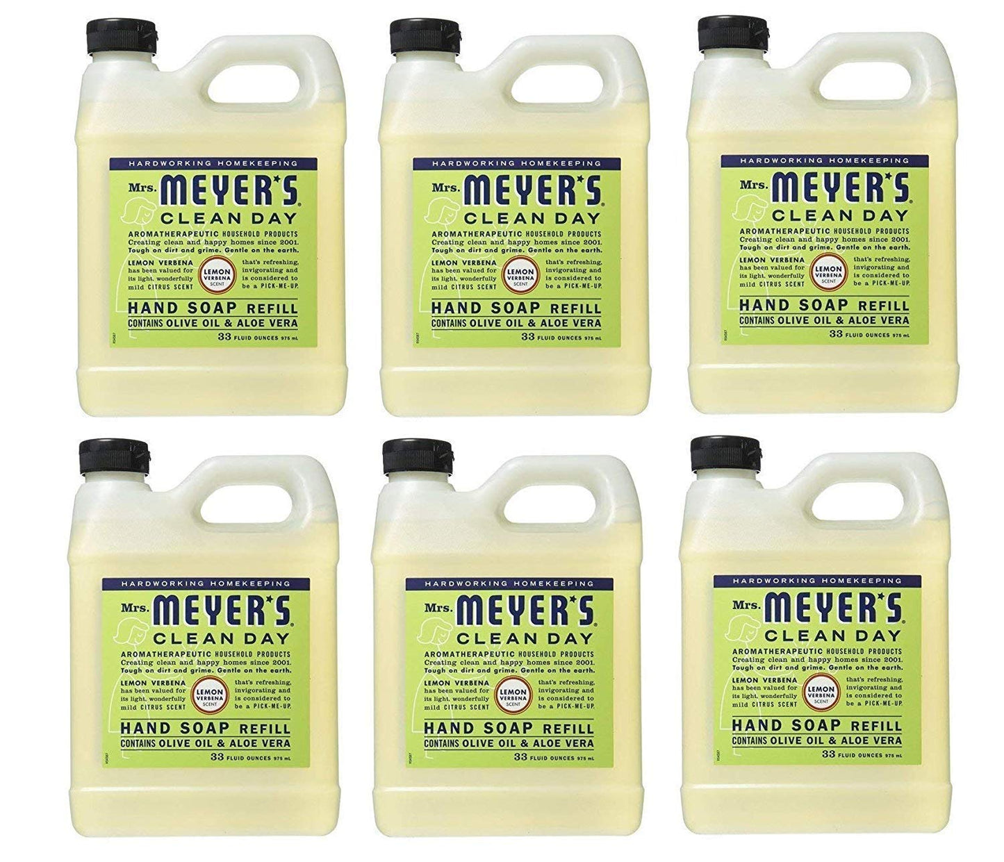 Mrs. Meyer's Clean Day, Hand Soap Refill, Lavender Scent, 33 Fl Oz