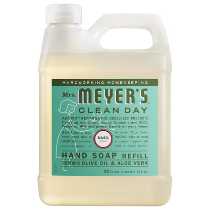 Mrs. Meyer's Clean Day, Hand Soap Refill, Lavender Scent, 33 Fl Oz