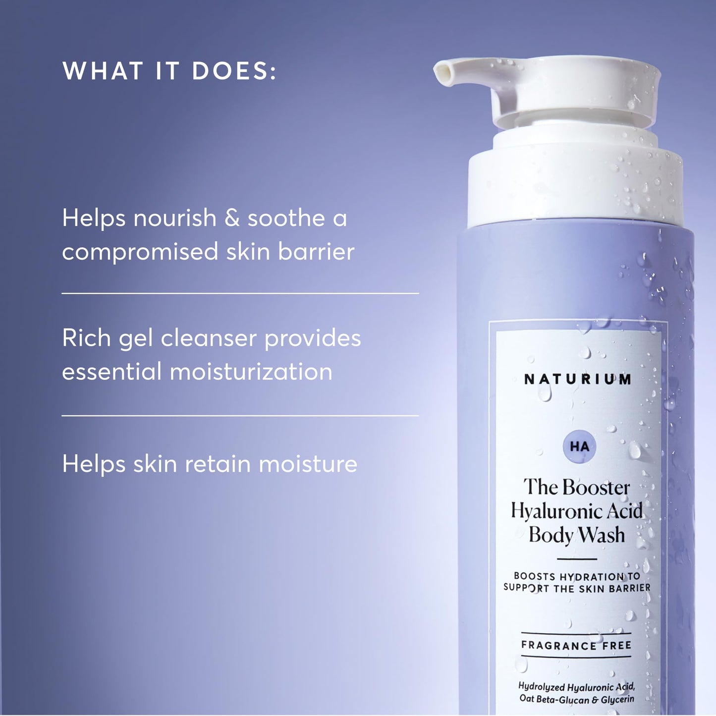 Naturium The Multi-Vitamin Daily Nutrients Body Wash, Hydrating Cleanser, 16.9 oz