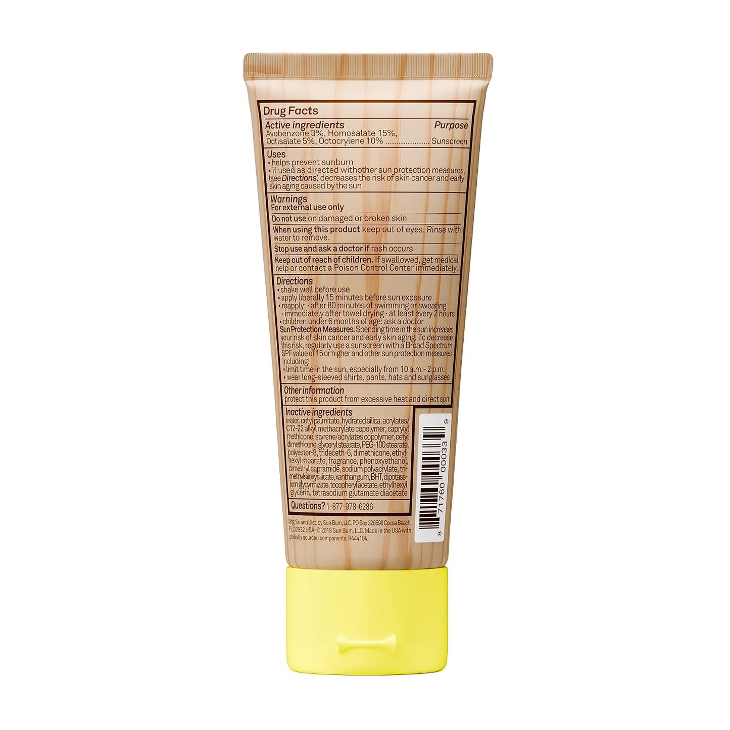 Sun Bum Original SPF 30 Face Stick Sunscreen - Water-Resistant Broad Spectrum Facial Sunscreen with Vitamin E - Hawaii 104 Act Compliant (Without Octinoxate & Oxybenzone) - Travel Friendly - 0.45 oz