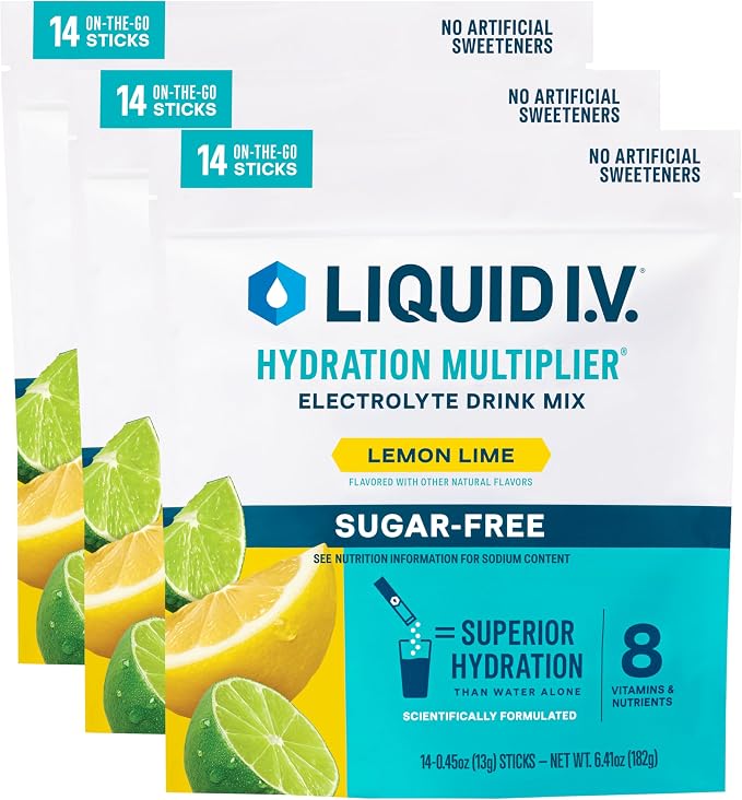 Liquid I.V. Sugar Free Lemon Lime 14 Count