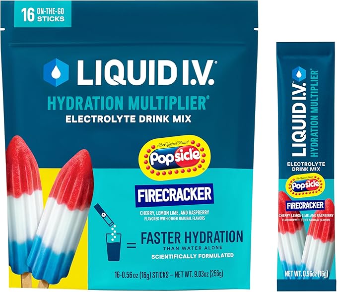 Liquid I.V. Hydration Electrolytes Firecracker 16 Count