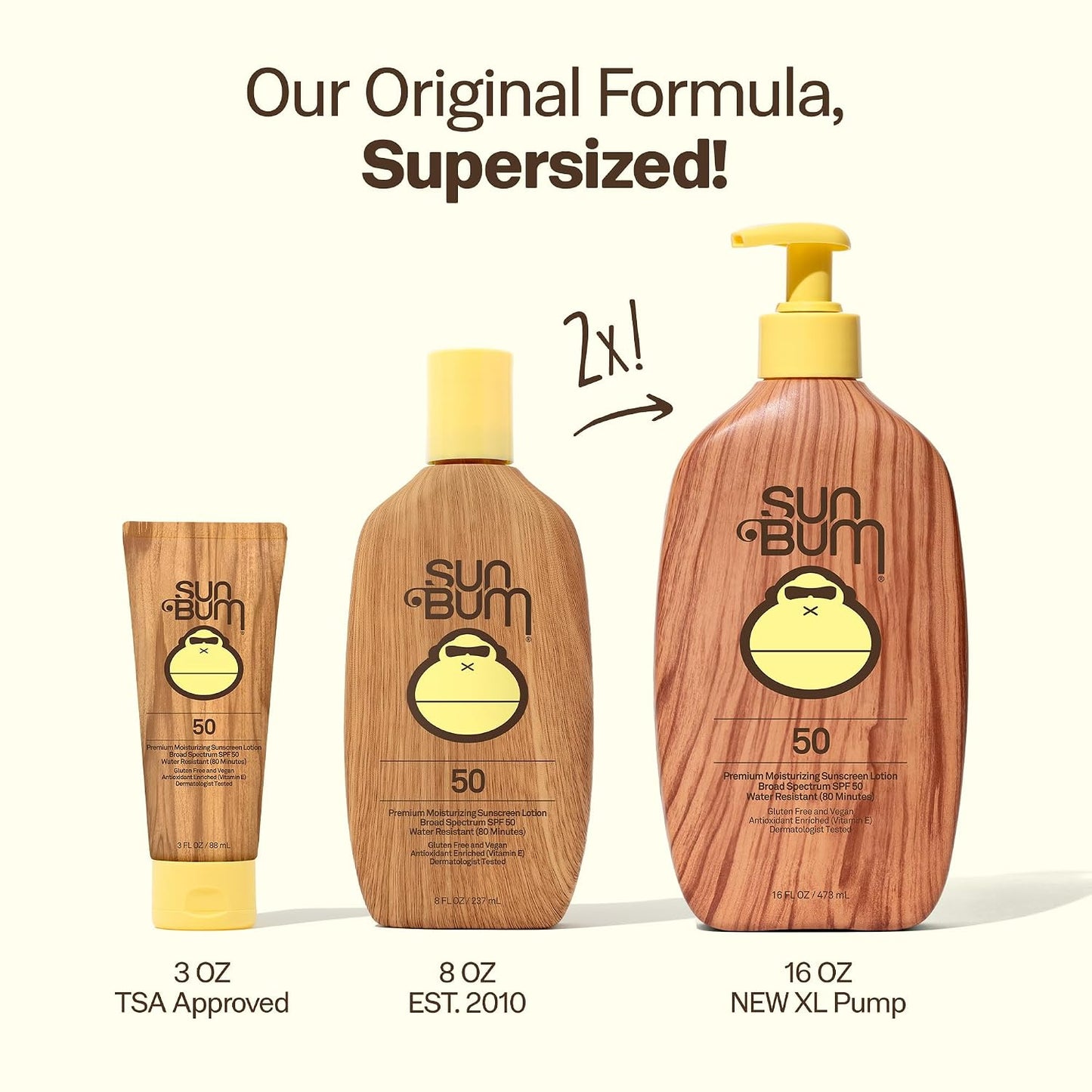Sun Bum Original SPF 30 Face Stick Sunscreen - Water-Resistant Broad Spectrum Facial Sunscreen with Vitamin E - Hawaii 104 Act Compliant (Without Octinoxate & Oxybenzone) - Travel Friendly - 0.45 oz