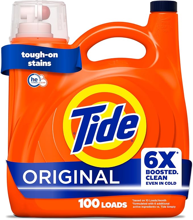 Tide Liquid Laundry Detergent Original 125oz 100 Loads