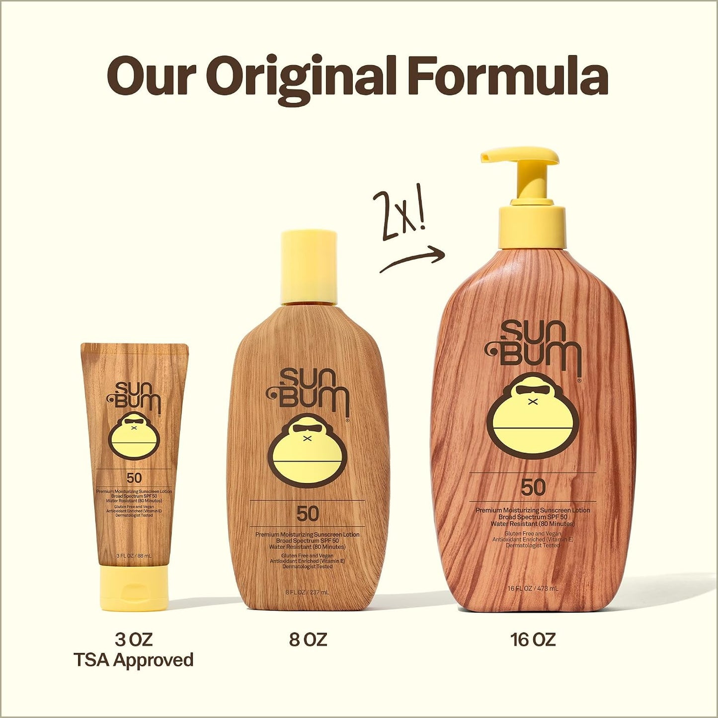 Sun Bum Original SPF 30 Face Stick Sunscreen - Water-Resistant Broad Spectrum Facial Sunscreen with Vitamin E - Hawaii 104 Act Compliant (Without Octinoxate & Oxybenzone) - Travel Friendly - 0.45 oz