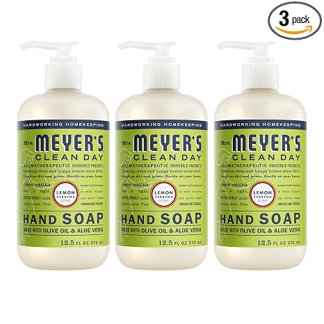 Mrs. Meyer's Hand Soap Lemon Verbena 3 Pack
