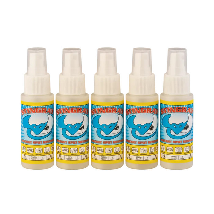 Stingray Instant Spot Remover travel size 4 oz 5-pack bottles