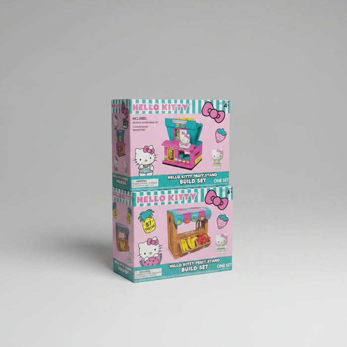 Hello Kitty Sweet Shop Build Set – 112 Pieces
