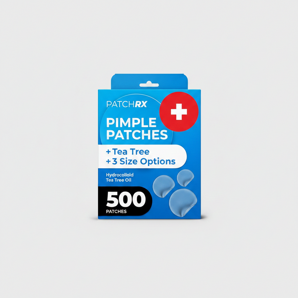 PatchRx Pimple Patches 500 Pack Amazon listing