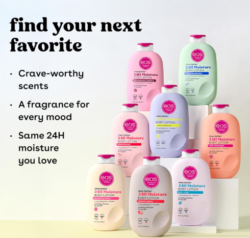 eos Shea Better Body Lotion lifestyle image