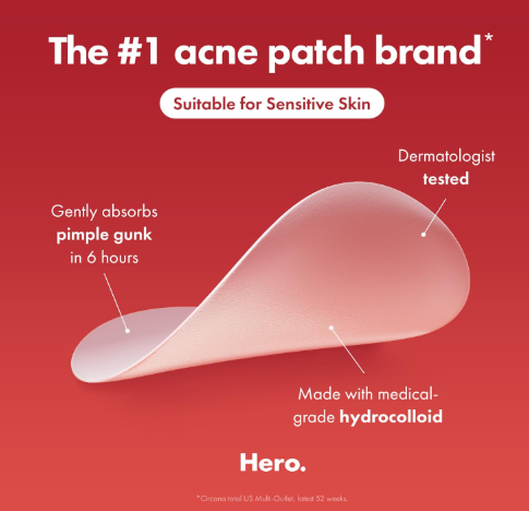 The #1 acne patch brand - suitable for sensitive skin, dermatologist tested